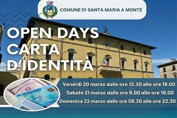 Immagine del palazzo comunale, date, carte d'identità