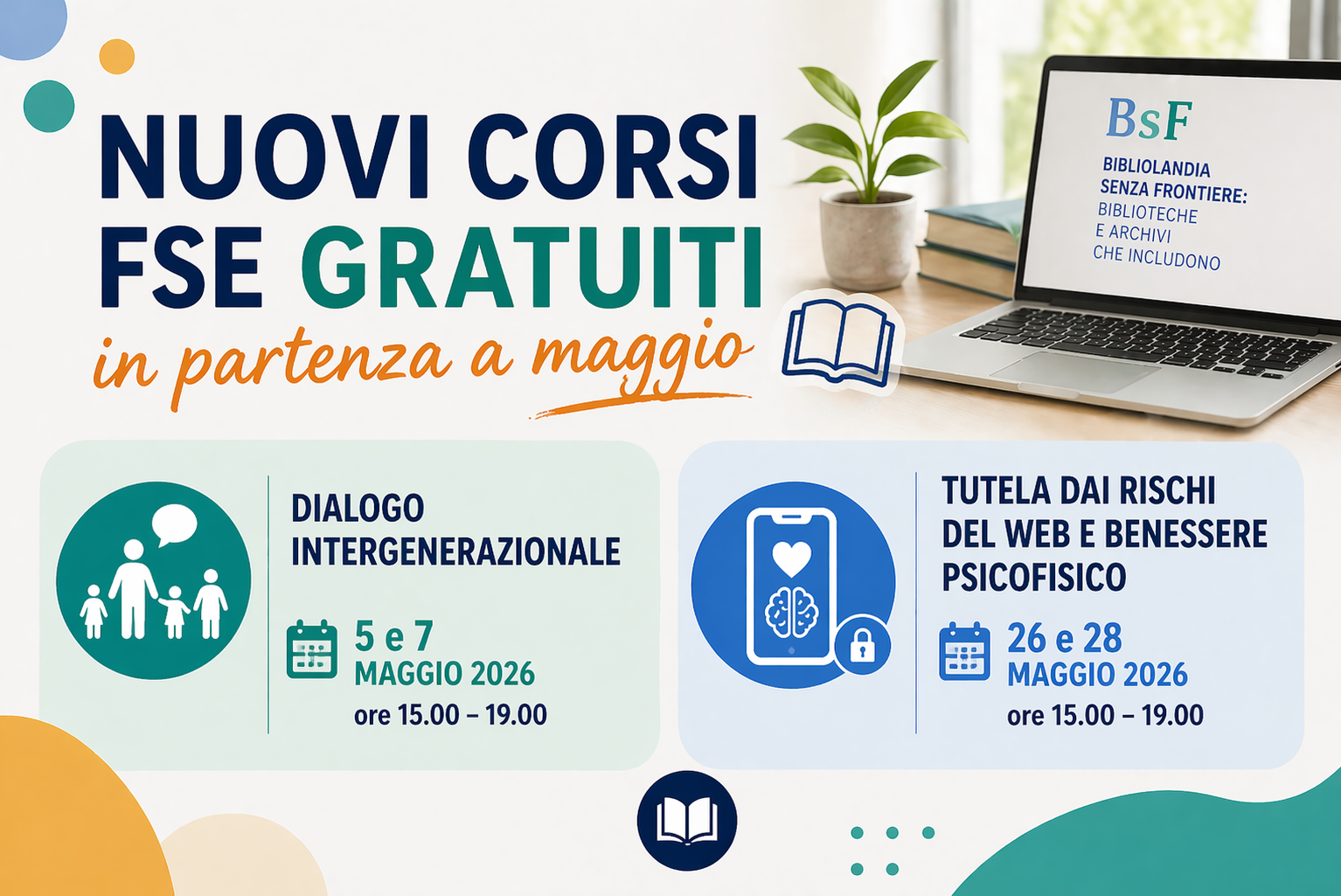 Banner Corsi FSE Maggio