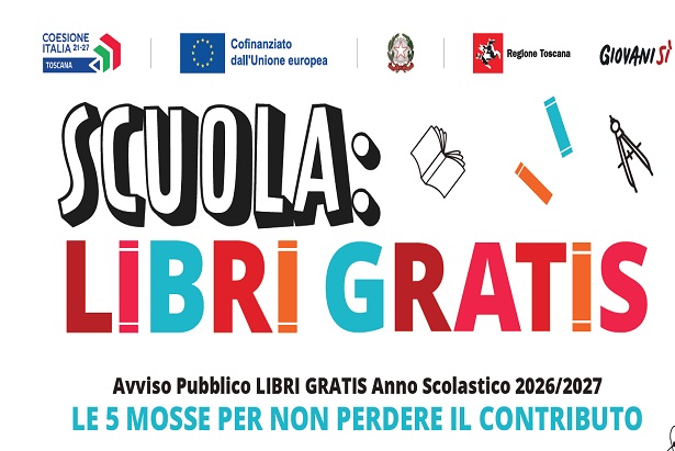 Scritta Scuola: libri gratis