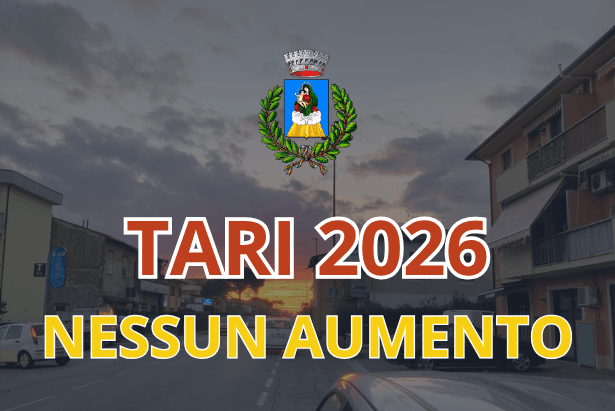 TARI 2026: nessun aumento nelle tariffe