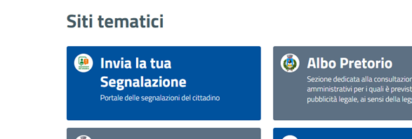 Immagine della Sezione del Sito