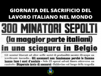 GIORNATA DEL SACRIFICIO DEL LAVORO ITALIANO NEL MONDO