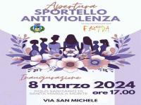 INAUGURAZIONE SPORTELLO ANTIVIOLENZA POLO SANITARIO