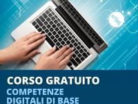 CORSO BASE GRATUITO SULLE COMPETENZE DIGITALI