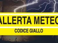 CRITICITA' METEO CODICE GIALLO