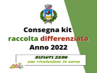 CONSEGNA KIT RACCOLTA DIFFERENZIATA - ANNO 2022
