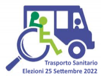 Servizio di Trasporto Sanitario in occasione dell'Elezioni Politiche del 25 Settembre 2022