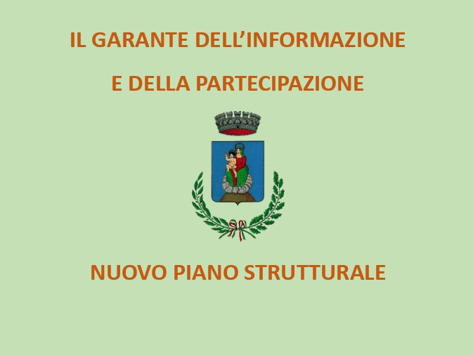 NUOVO PIANO STRUTTURALE COMUNALE